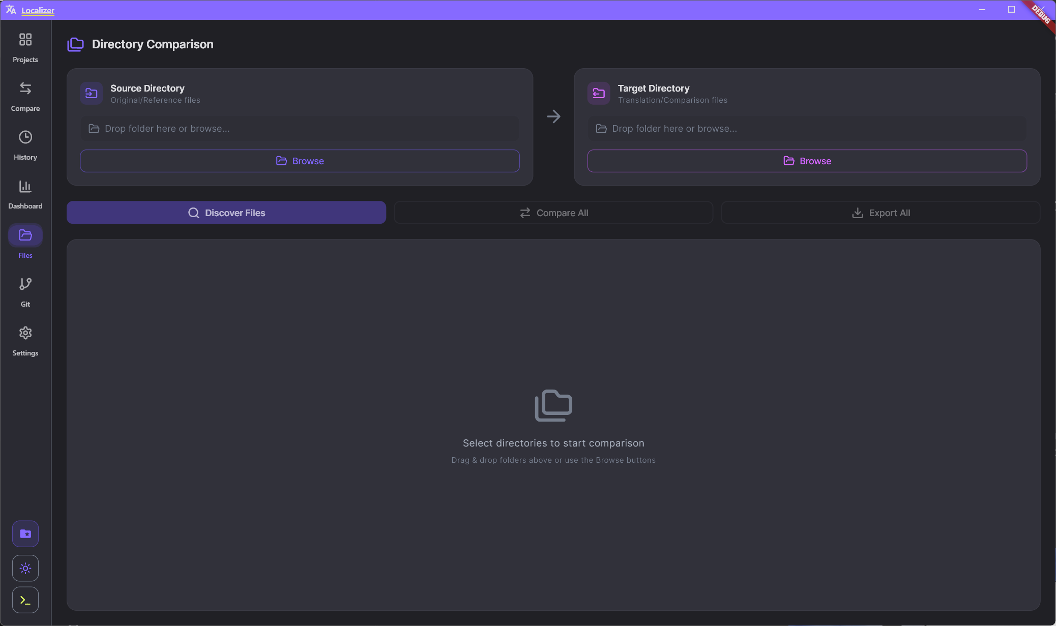 Directory workflow screenshot